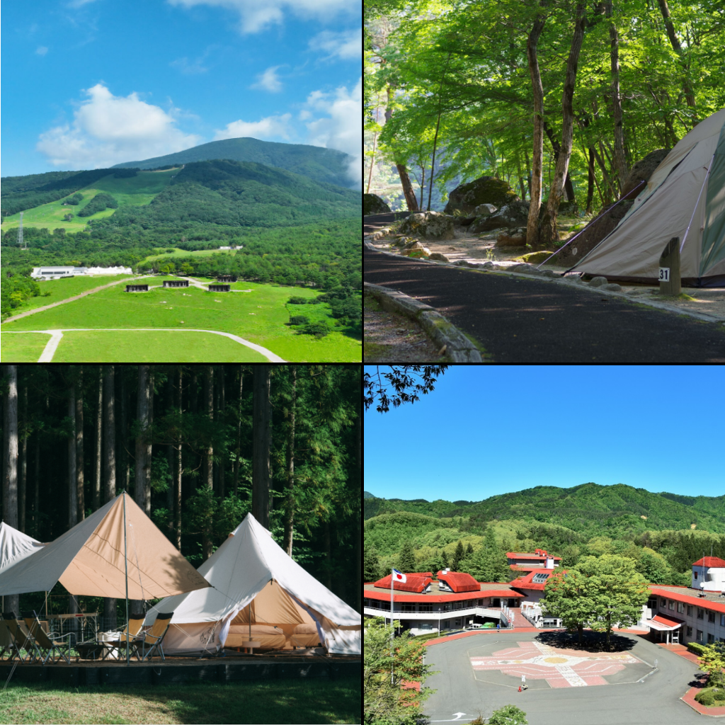 【宿泊施設】アウトドアにぴったりな宿泊施設をご紹介！